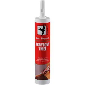 Akrylový tmel Den Braven 310 ml hnědý