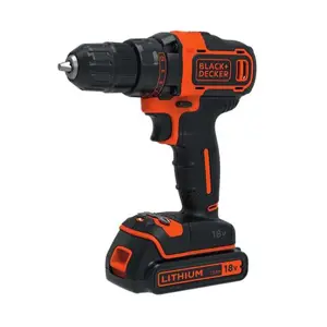 Aku vrtací šroubovák Black&Decker BDCDD186KB 18V 2xAKU