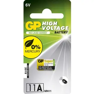 Alkalická speciální baterie GP 11AF (MN11) 6 V, 1 ks