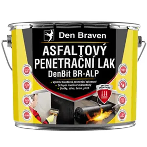 Asfaltový penetrační lak Den Braven DenBit BR – ALP 9 kg