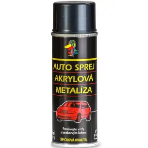 Auto sprej antracit šedá metalická 200ml