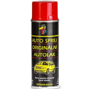 Auto sprej červená stálá 200ml