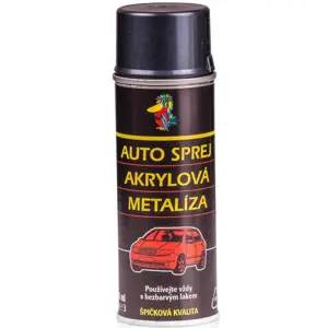 Auto sprej šedá grafitová metalická 200ml (U9U9)