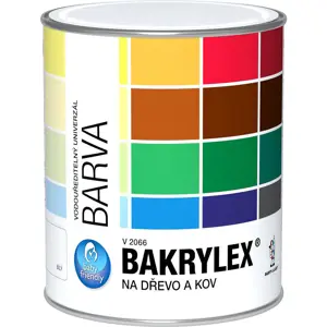 Produkt Bakrylex lesk 1000 bílý 0,7kg