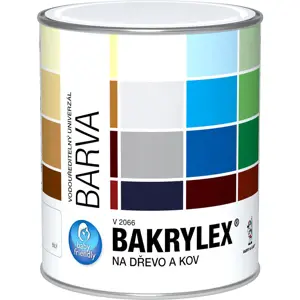 Produkt Bakrylex mat 0565 zelen tmavá 0,7kg