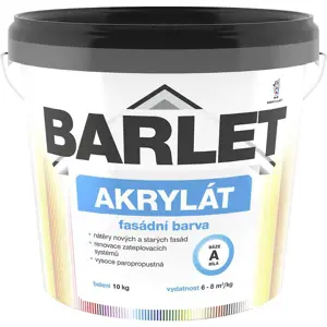 Produkt Barlet akrylát fasádní barva 10kg 6554