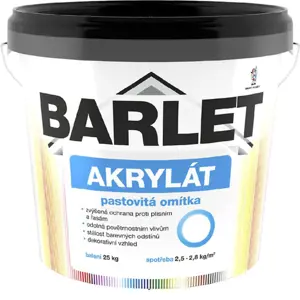 Barlet akrylát zrnitá omítka 1,5mm 25kg 4514