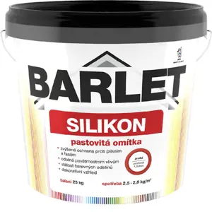 Produkt Barlet silikon zrnitá omítka 1,5mm 25kg 5412