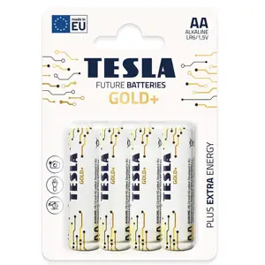 Baterie Tesla AA LR06 Gold+ 4 ks