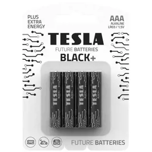 Baterie Tesla AAA LR03 Black+ 4 ks