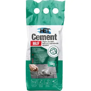 Produkt Cement bílý 1kg