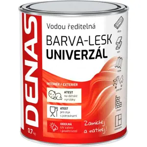 Denas lesk 0840 červenohnědá 0,7kg