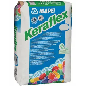 Flexibilní lepidlo na obklady a dlažbu Mapei Keraflex 25 kg šedé