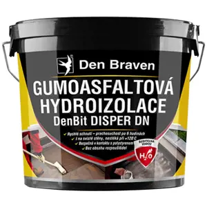 Gumoasfaltová hydroizolace Den Braven DenBit DISPER DN 5 kg