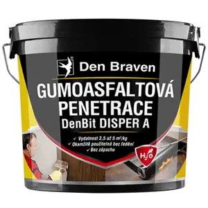 Gumoasfaltová penetrace Den Braven DenBit DISPER A 10 kg