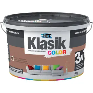 Het Klasik Color 0277 hnědý čokoládový 4kg