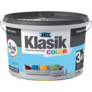 Het Klasik Color 0407 modrý blankytný 7+1kg