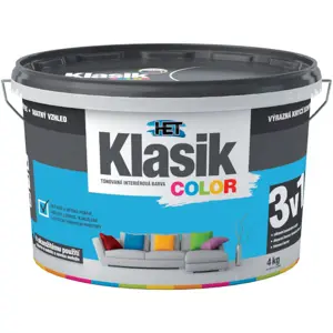 Het Klasik Color 0417 modrý azurový 4kg