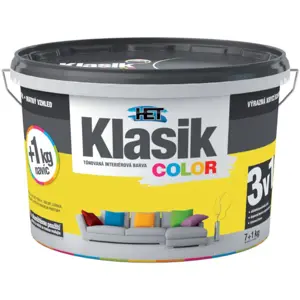 Het Klasik Color 0618 žlutý citronový 7+1kg