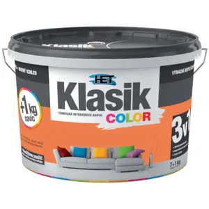 Het Klasik Color 0747 oranž pomeranč. 7+1kg