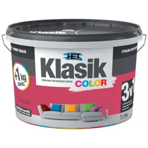 Het Klasik Color 0897 vínový 7+1kg