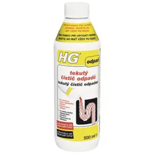 HG tekutý čistič odpadů 500ml