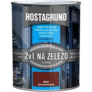 Hostagrund S2160 0840 červenohnědý 0.6l