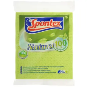 Houbové utěrky Natura - 3 ks. Spontex