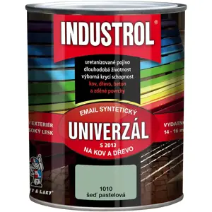 Industrol uni 1010 šedý pastelově 0,75l