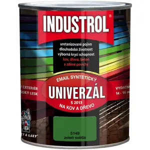 Industrol uni 5149 zeleň světlá 0,75l