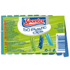 Kolíčky – 50 ks. Spontex