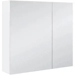 Produkt Koupelnová skříňka se zrcadlem Malaga bílá 80