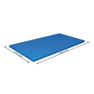 Krycí plachta FLOWCLEAR pro bazén s nosnou konstrukcí 4.00 x 2.11 m, 58107