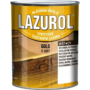 Lazurol Gold T21 ořech 0.75l