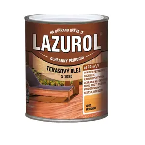 Lazurol terasový olej bezbarvý 0,75l