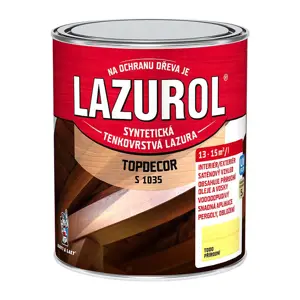 Lazurol Topdecor přírodní 0,75L