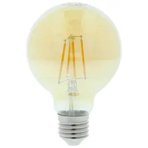 LED žárovka globe G80 vintage 5W E27 2400K 540LM