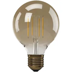 LED žárovka Vintage G95 4W E27 teplá bílá+