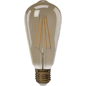 LED žárovka Vintage ST64 4W E27 teplá bílá+