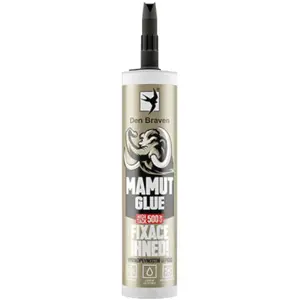 Lepidlo Den Braven Mamut Glue High Tack 290 ml černý