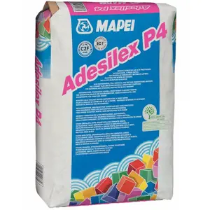 Produkt Lepidlo na obklady a dlažbu Mapei Adesilex P4 25 kg šedé