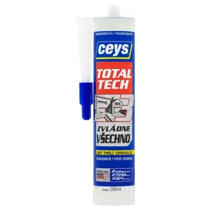 Lepidlo univerzální Ceys Total Tech transparentní 290ml