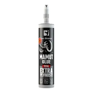 Montážní lepidlo Den Braven Mamut Glue Total 290 ml bílé