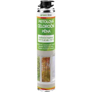 Montážní pěna celoroční Green Line pistolová 750 ml