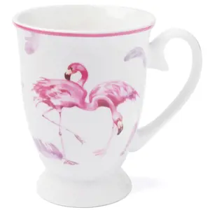 Porcelánový hrníček na nožce Flamingo 320ml