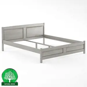 Postel borovicová LK104–180x200 grey