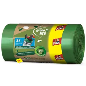 Pytle na odpad i Fino green life 35l /22ks