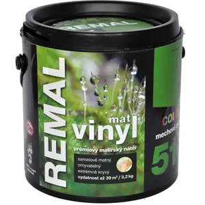 Remal Vinyl Color mat mechově zelená 3,2kg