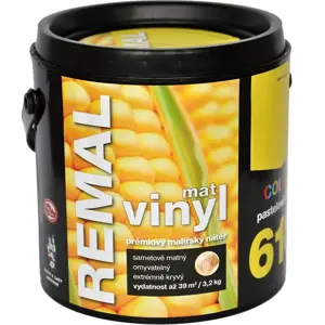 Remal Vinyl Color mat pastelově žlutá 3,2kg