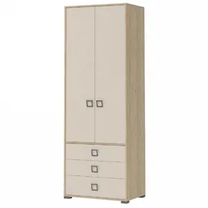 Produkt Rohova Skříň 2D3S Kiki P23-BK/KI-01 beech/sand